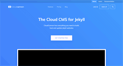 Desktop Screenshot of cloudcannon.com